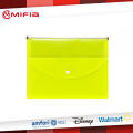 PP Coupon Size Envelope Folder with Zip Bag